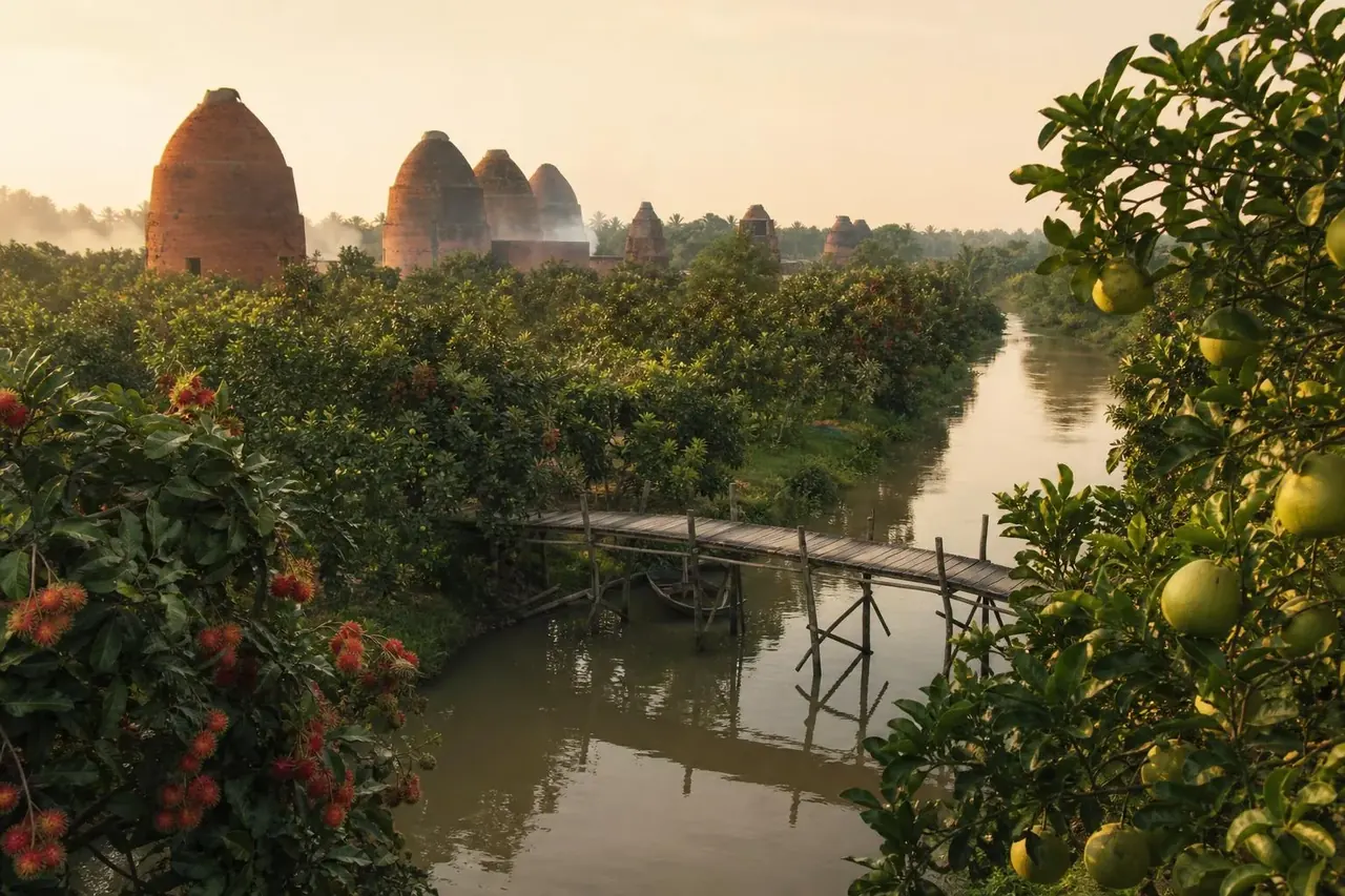 Chợ sáng + nấu ăn nửa ngày