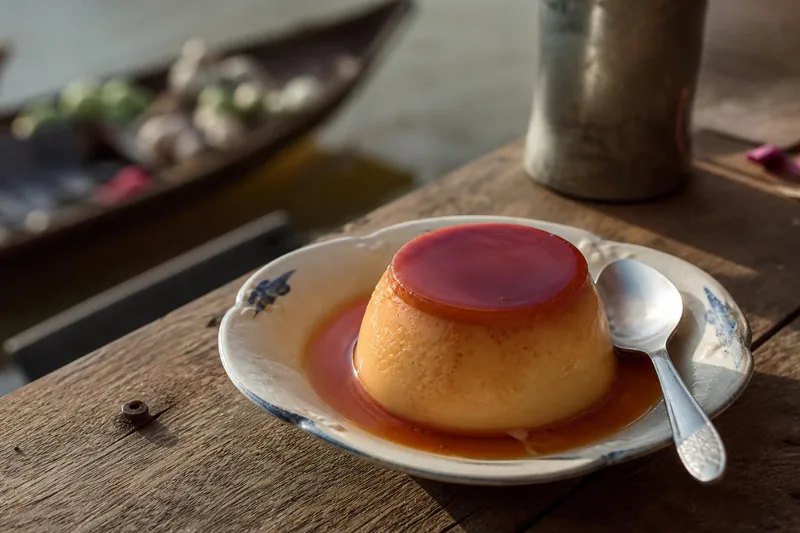 Bà Ba - Bánh Flan