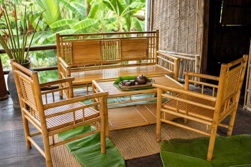 Bộ salon tre OCOP Trì Cảnh