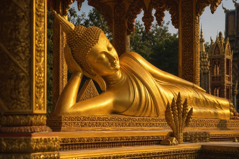 Chùa Vàm Ray (Chùa Phật Nằm)