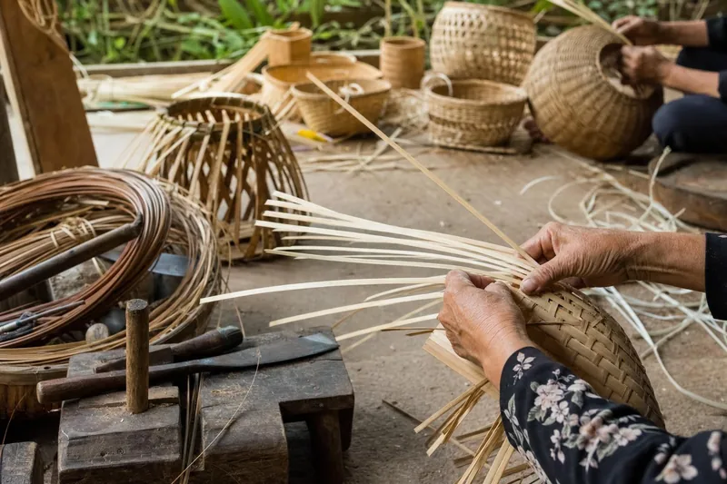 Làng nghề đan đát Phước Tuy