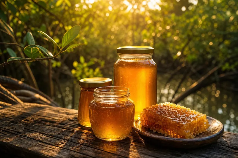 Mật ong rừng bần Mỹ Long Nam